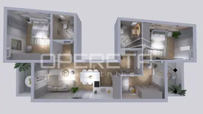 Stan 115 m², Mandre - novoizgrađen, 300 m od mora - 8