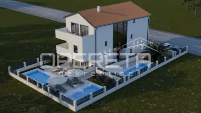 Stan 115 m², Mandre - novoizgrađen, 300 m od mora - 10