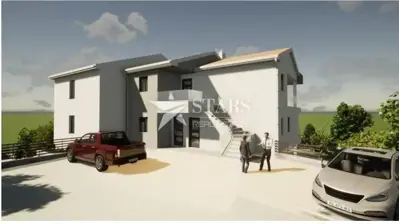 Stan 94 m², Omišalj na Krku - 3S + DB, 2 terase - 8