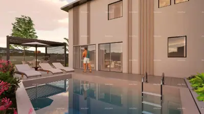 Moderne im Bau befindliche Immobilie in ruhiger Lage in Kaštelir