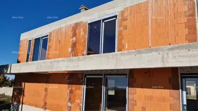 Kanfanar, modern house in shell construction phase - 14