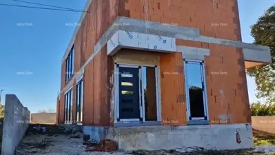 Kanfanar, modern house in shell construction phase - 16