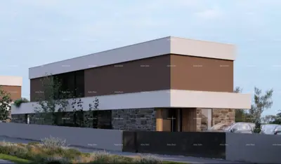 Kanfanar, modern house in shell construction phase - 4