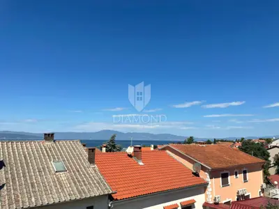 Wohnung 73 m², Malinska na Krku - Meerblick