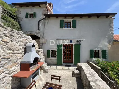 Kamena kuća 100 m², Mošćenička Draga - panoramski pogled na more - 2