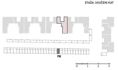 Stan 97,66 m², Žitnjak - 2 spavaće sobe i 2 natkrivene terase - 12