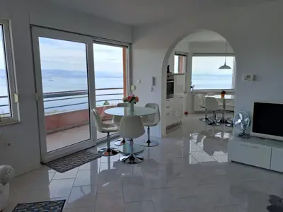Apartment 99 m², Dobreć, panoramic views of Kvarner - 5