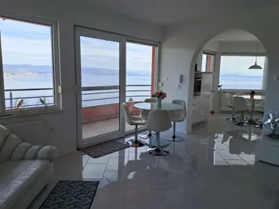 Apartment 99 m², Dobreć, panoramic views of Kvarner - 16