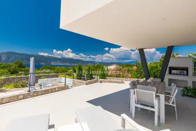 Villa on Krk, Šotovento, sea view and privacy - 3