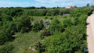 Building land 3,830 m², Marčana - by the road