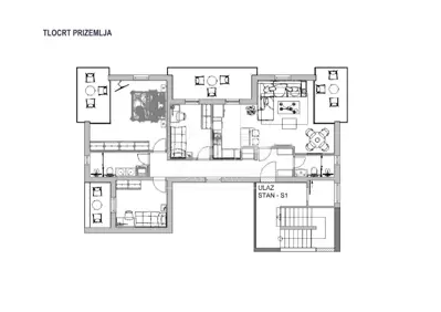 Stan 114,79 m², Maksimir - 3 lođe, lift i parkirno mjesto - 9