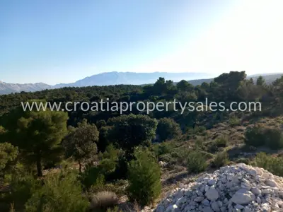 Landwirtschaftsfläche 6.534 m², Brač - Meerblick - 9