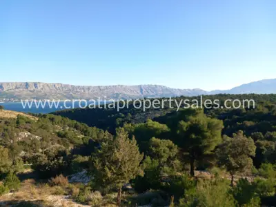 Landwirtschaftsfläche 6.534 m², Brač - Meerblick - 5