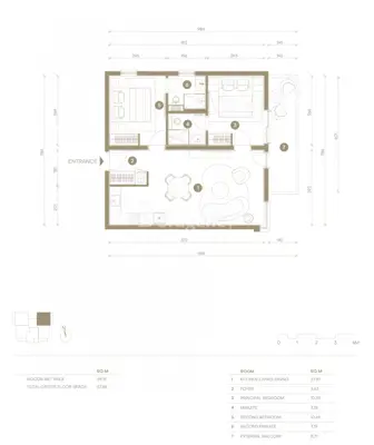 Apartment 68 m², Novi Vinodolski - 2 bedrooms, terrace - 11