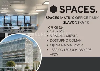 Office lease - Zagreb, Matrix Office Park on Slavonska avenija - 2