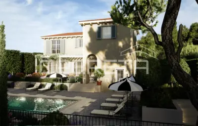 Građevinsko zemljište, Mrgani, pravomoćna dozvola za vilu s bazenom - 6