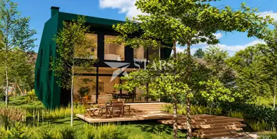 Building land, Brod na Kupi - by the Kupa and house project - 2