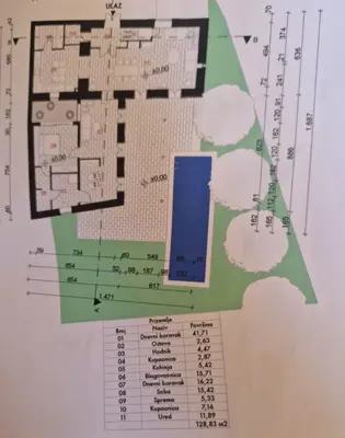 House 196 m², Vitaljina - quiet location and pool - 23