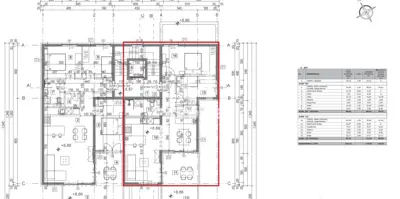 Komfortable Wohnung mit Dachterrasse im dritten Stock eines Neubaus mit Aufzug in Tar - 2