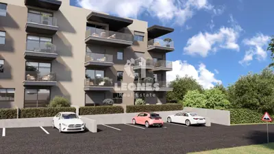 Komfortable Wohnung mit Dachterrasse im dritten Stock eines Neubaus mit Aufzug in Tar - 1