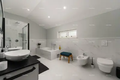 Luxuriöse, komplett eingerichtete Istrien-Villa mit Studio-Apartment, Pool und Meerblick, Kanfanar! - 10