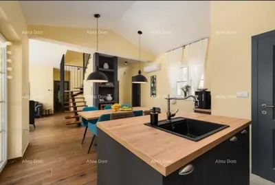 Luxuriöse, komplett eingerichtete Istrien-Villa mit Studio-Apartment, Pool und Meerblick, Kanfanar! - 5