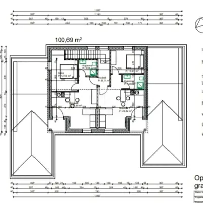 Building land in Kršan, project and building permit - 3