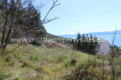 Grundstück 787 m², Omiš, Meerblick - 3