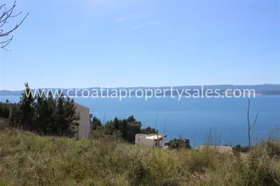 Grundstück 787 m², Omiš, Meerblick - 2