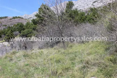Grundstück 787 m², Omiš, Meerblick - 6