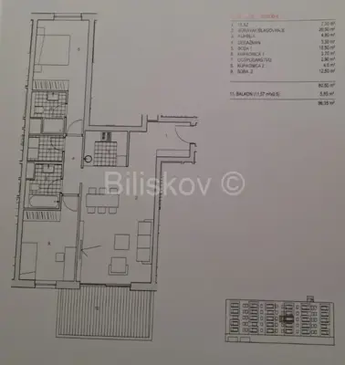 Stan 99 m², Vrbani, Trešnjevka - Jug - tražena lokacija - 14