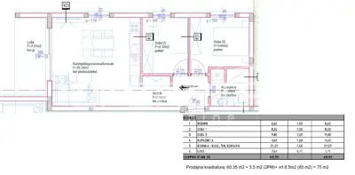Wohnung zum Kauf in Bokanjac, 75,6 m² - 7