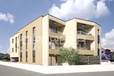 Apartment 75.6 m², Bokanjac - new build with garden and 2 parking spaces