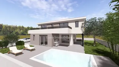 Građevinsko zemljište, Malinska na Krku - projekt za kuću 170 m² - 4