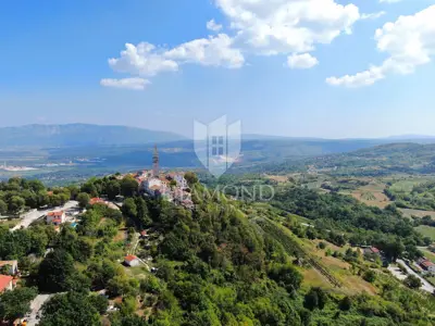 Građevinsko zemljište 1.100 m², Pićan - otvoren pogled - 8