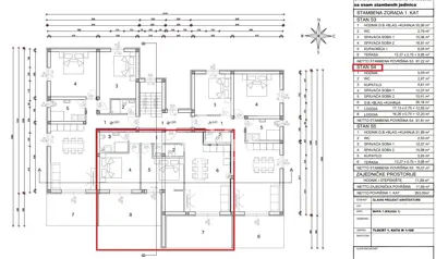 Apartment 91 m², Novigrad - new construction with two terraces and sea view - 12