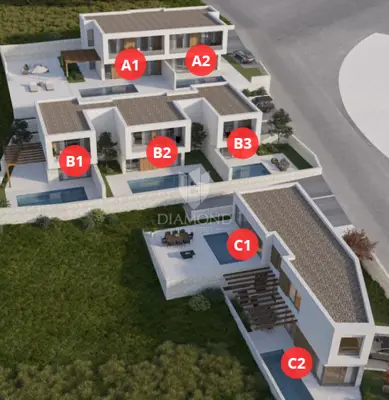 Crikvenica, dvoetažna kuća 108.9 m² s bazenom, prodaja - 4