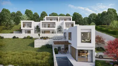 Crikvenica, dvoetažna kuća 108.9 m² s bazenom, prodaja - 2