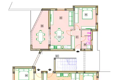 Apartment 67 m², Vodice - ground floor, garden and terrace - 7