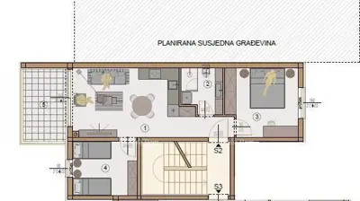 Stan 54 m², Valdebek, Pula - mirno okruženje blizu centra - 7