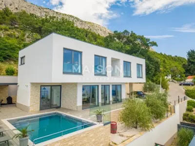 Villa 356 m², Čelina - atemberaubender Panoramablick auf Brač - 7