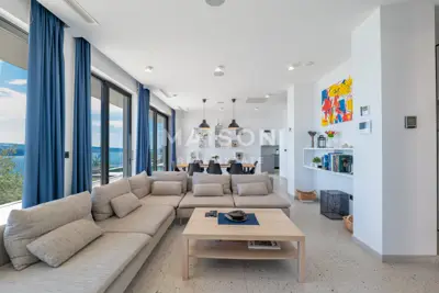Villa 356 m², Čelina - atemberaubender Panoramablick auf Brač - 13