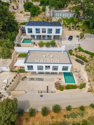 Villa 356 m², Čelina - atemberaubender Panoramablick auf Brač - 6