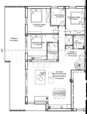 Wohnung 193 m², Srima bei Vodice, 20 m vom Meer - 7