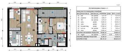 Stan 86 m², Črnomerec, novogradnja s dizalom - 7
