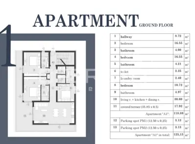 Wohnung zum Kauf in Medulin, 125,2 m² - 14