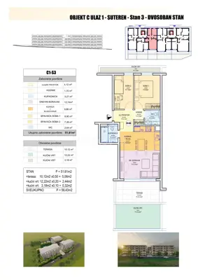 Wohnungen im Bau, Split Duilovo, neuer Komplex mit Aufzug - 11
