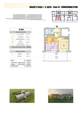 Wohnungen im Bau, Split Duilovo, neuer Komplex mit Aufzug - 17