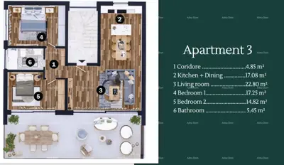 Wohnung 125 m², Lovrečica bei Umag, 2 Schlafzimmer und Terrasse - 9