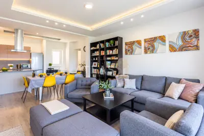Wohnung 107,2 m², Pobri - Meerblick und 2 Parkplätze